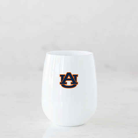 Auburn University Unbreakable Wine Glasses