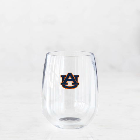 Auburn University Unbreakable Wine Glasses