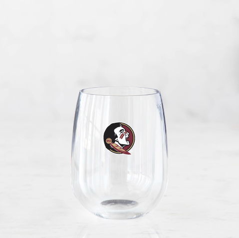 Florida State Unbreakable Wine Glasses