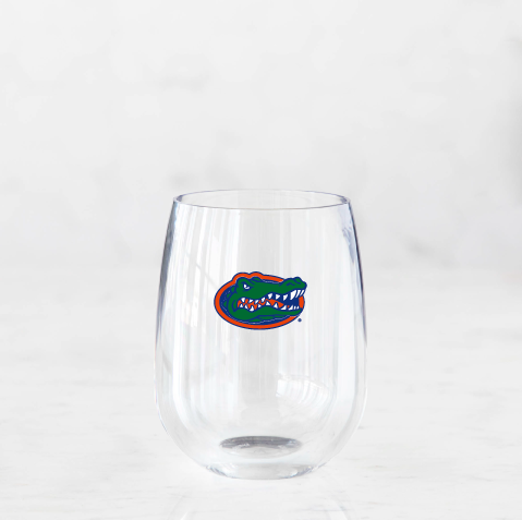 University of Florida Unbreakable Wine Glasses