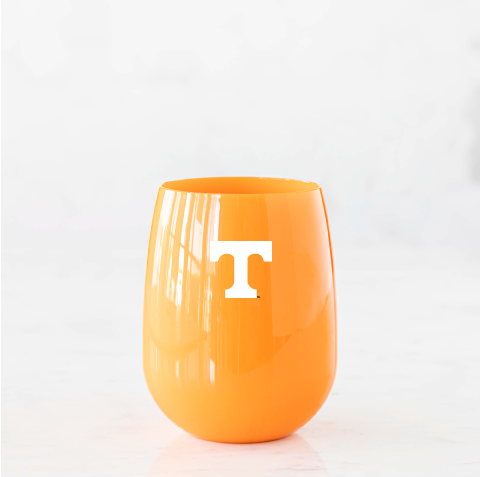 University of Tennessee Luxe Stemless Wine Glass